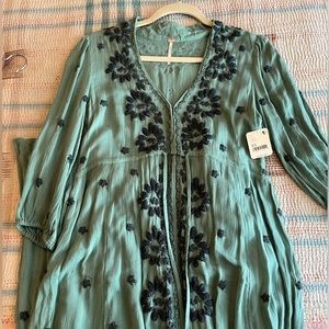 Free People Embroidered Fable Dress